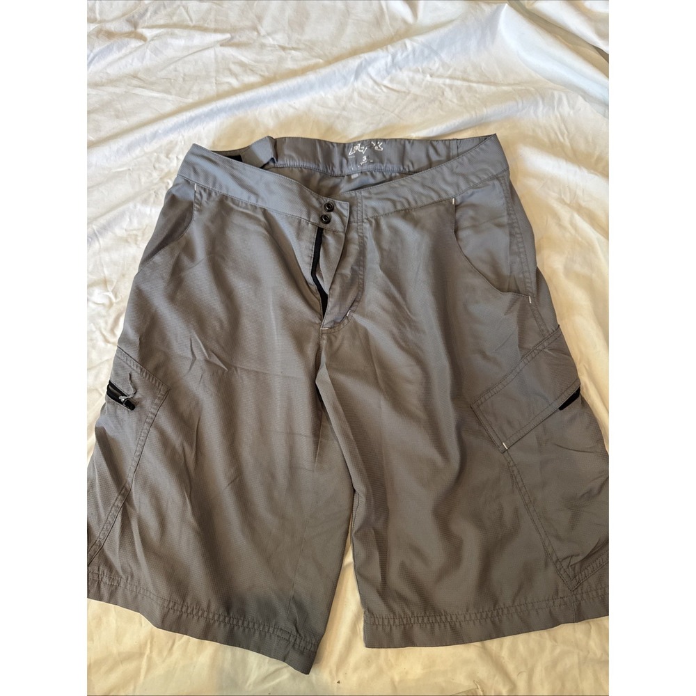 Fox Men's Gray Shorts Size‎ 36 Lightweight Pockets MTB